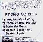 Viscera (AUS) : Promo CD 2003